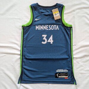 NEW Minnesota Lynx Explorer Edition Nike Dri-FIT WNBA Victory Jersey S Fowles 34